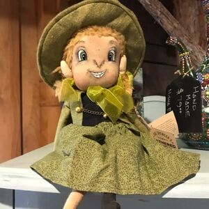 NWT Joe Spencer Kerry Leprechaun Art Doll